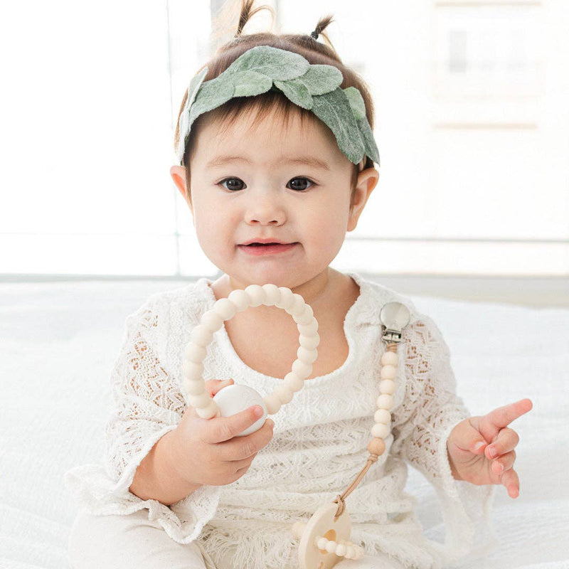 Cutie Teether Rattle (Multiple Colors)