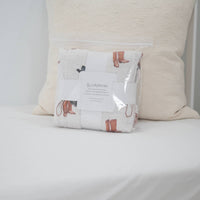 Life Is Better In Boots Western Muslin Blanket