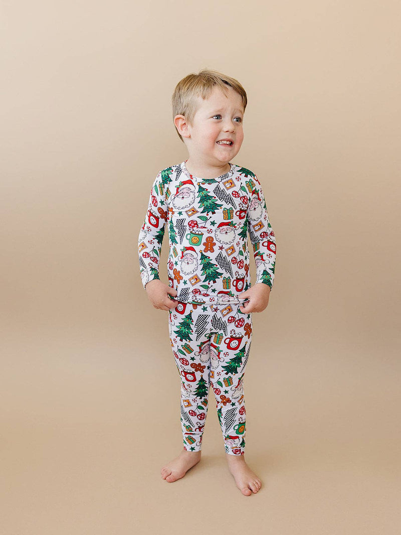 Christmas Vibes Bamboo Two Piece Set