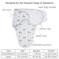 Golf A Round Baby Sleep Swaddle 100% Organic Cotton