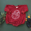 Vintage Santa Sweatshirt Bubble