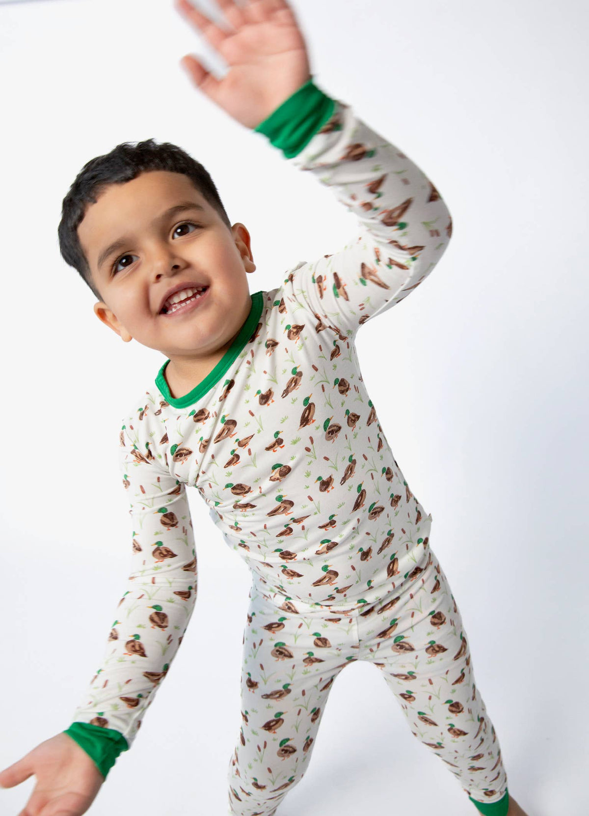 Mallard Drake Ducks- LS/Pants Toddler Pajamas