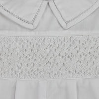 Diamond Smocked Romper - 2 Colors