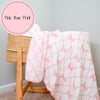 Beautiful Bows Baby Toddler Muslin Quilt