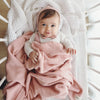 Pointelle Swaddle Receiving Baby Blanket (Mult. Colors)