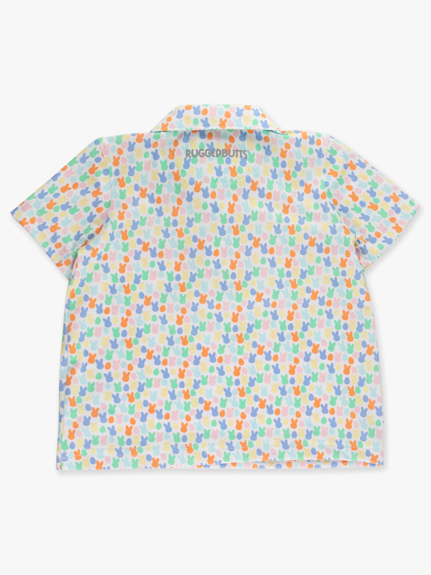 Boys Hoppy Eggs Knit Performance Polo