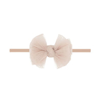 Baby Bling® Tulle Baby FAB® Skinny Tulle Bow Headband