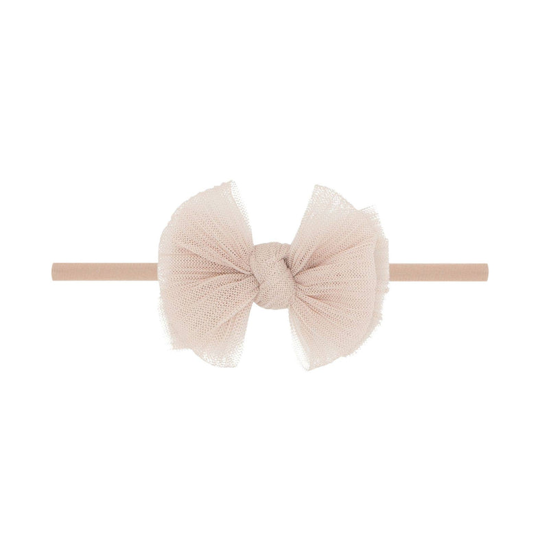 Baby Bling® Tulle Baby FAB® Skinny Tulle Bow Headband