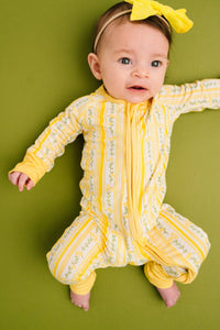 Sunny Meadow Stripe Bamboo Sleeper