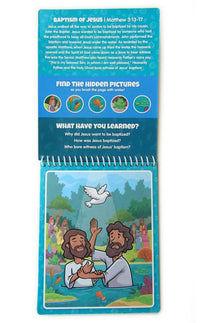 New Testament Water Brush Reusable Activity Book