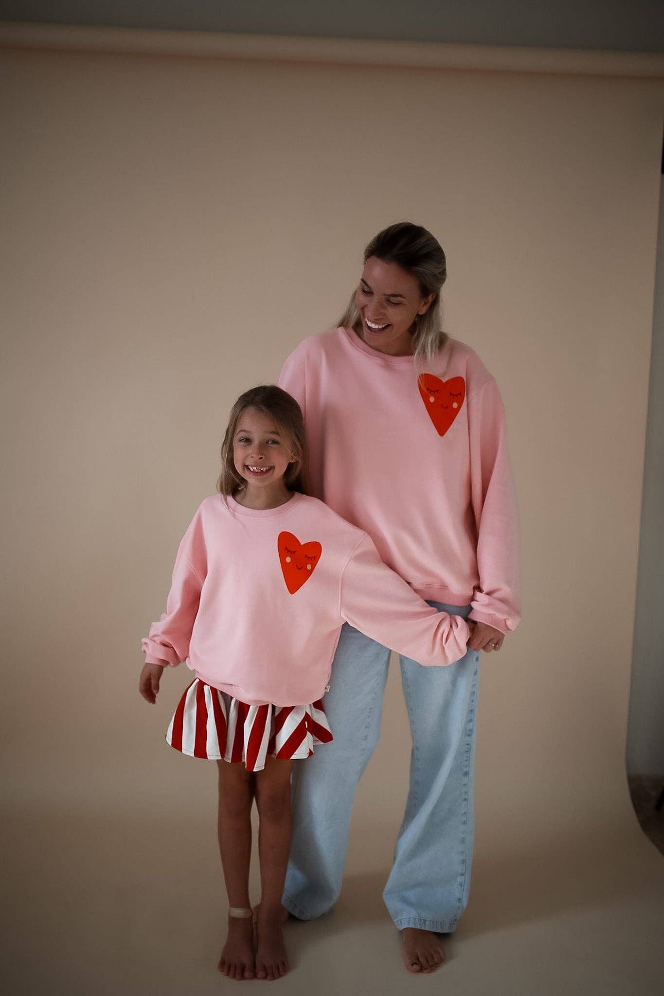 "I Pinky Promise to Love You Forever" Matching Mom Sweatshirt