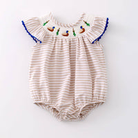 Mallard Smocked Baby Romper