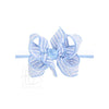 Nylon Headband w/Seersucker Bow