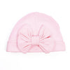 Essentials Solid Bow Hat - Pink