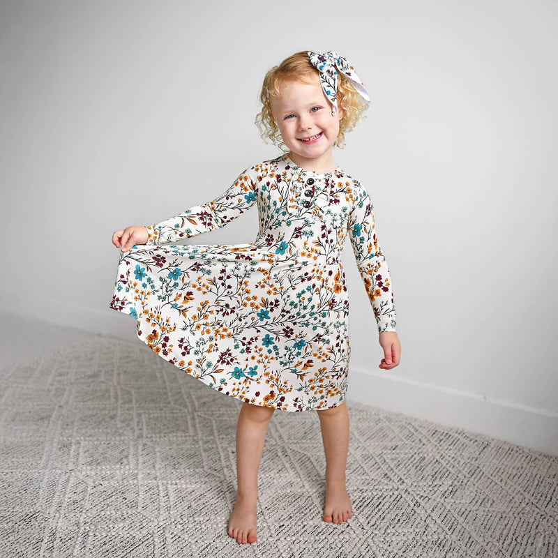 Maren Floral Twirl Dress