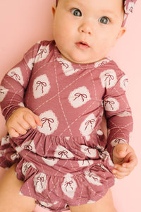 Heirloom Bows Bodysuit Bamboo Dress
