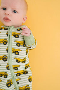 Dump Trucks Bamboo Sleeper