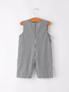 Halloween Striped Ghost Romper