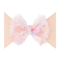 Baby Bling® Tulle FAB® soft nylon headband with tulle bow