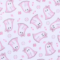 My Little Boo Pink Ruffle Zipper Footie