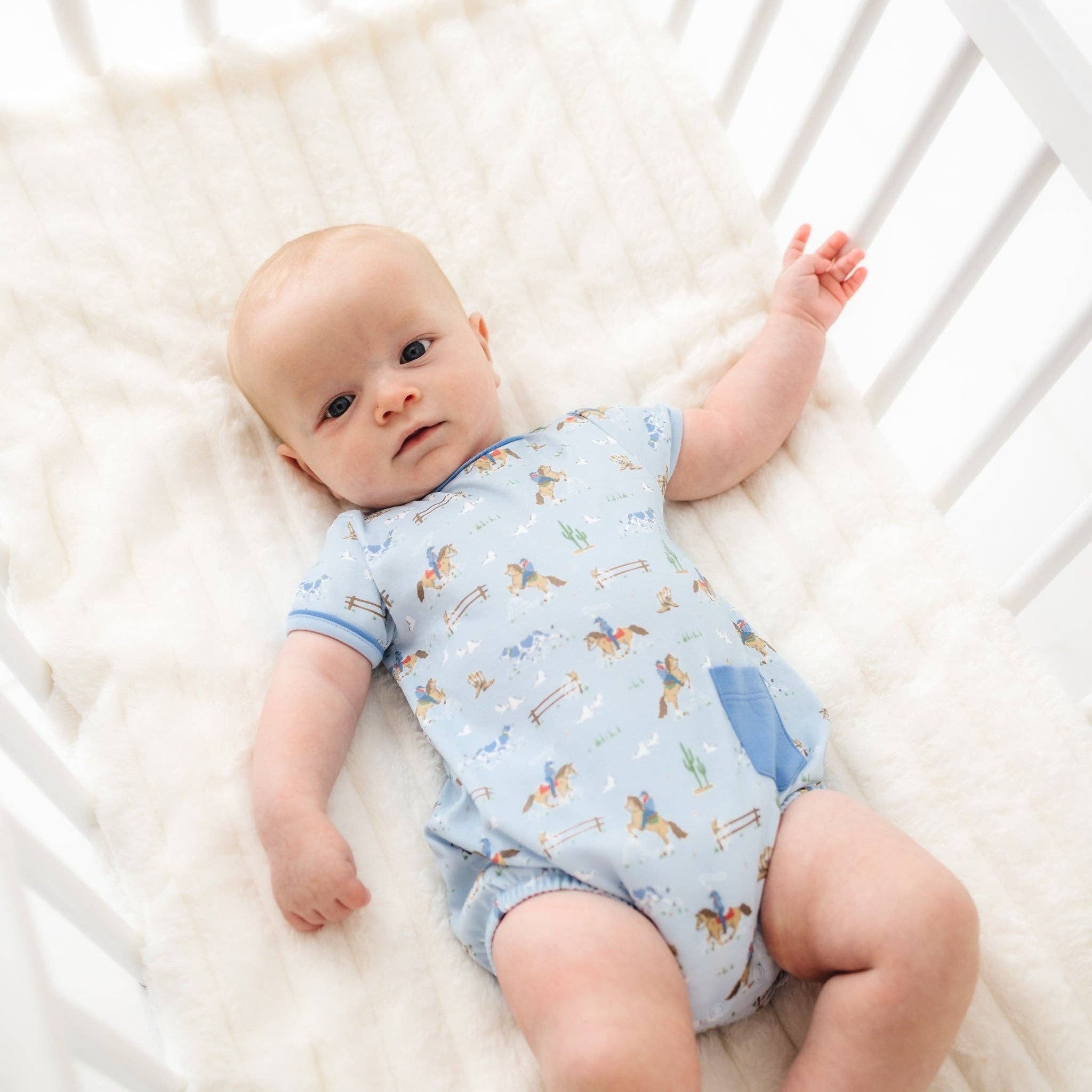 Little Wranglers Bubble - Sky