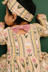 Spring Goose Bodysuit Bamboo Dress