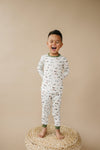 Tiny Tractors 2pc Bamboo Pajama Set