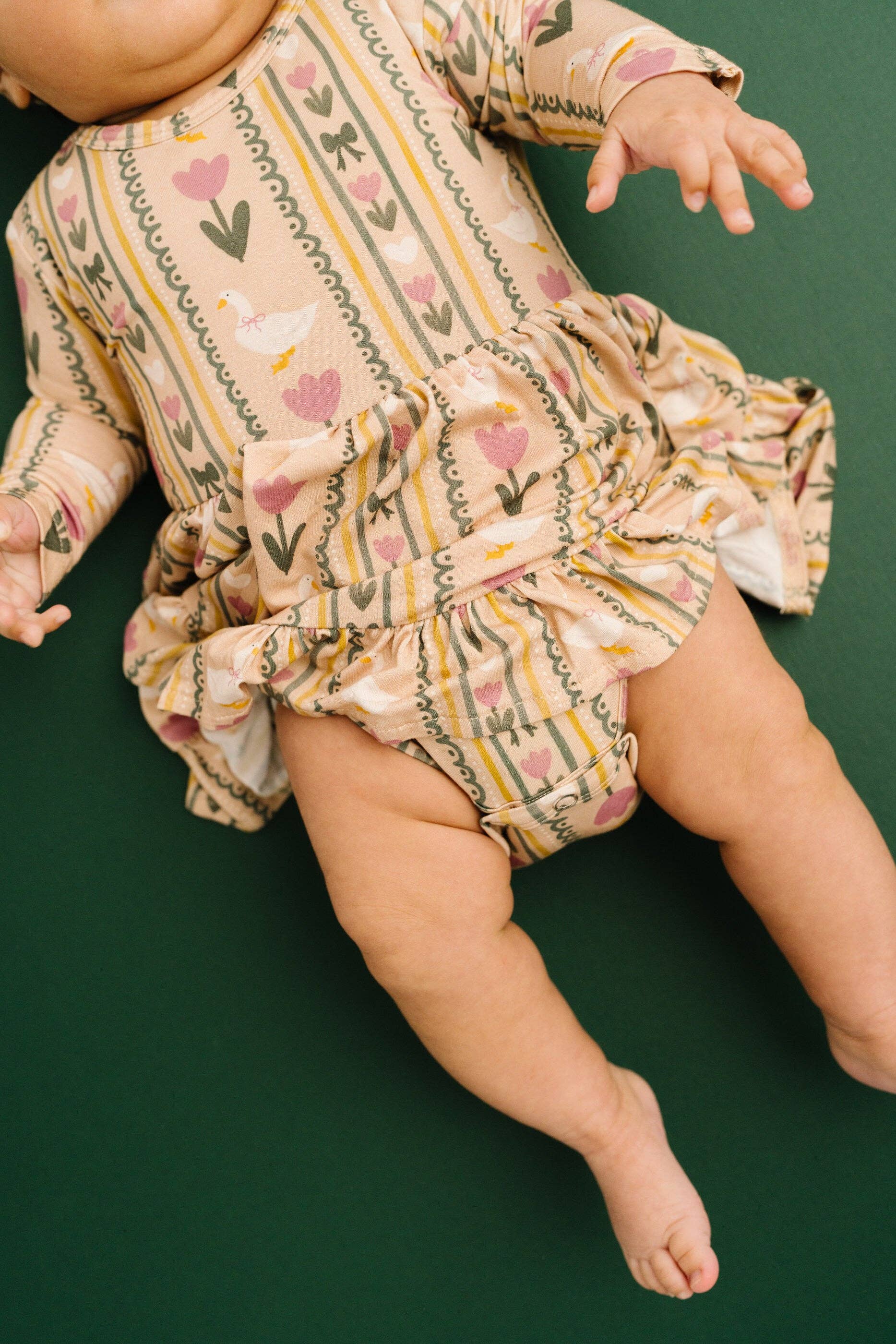 Spring Goose Bodysuit Bamboo Dress