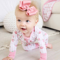 Rosy & Cozy Convertible Zip Romper