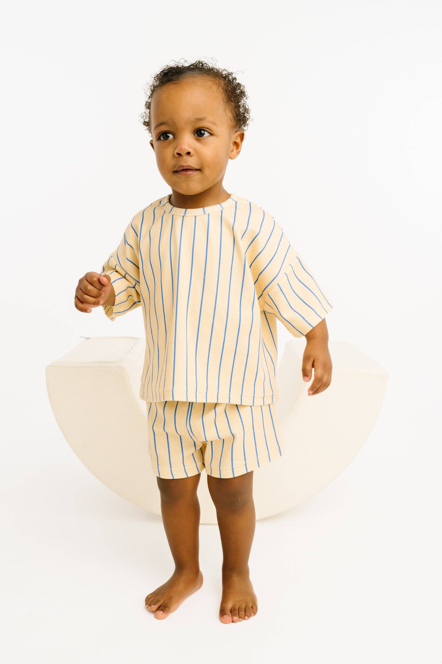 Vintage Stripe Slouchy Set