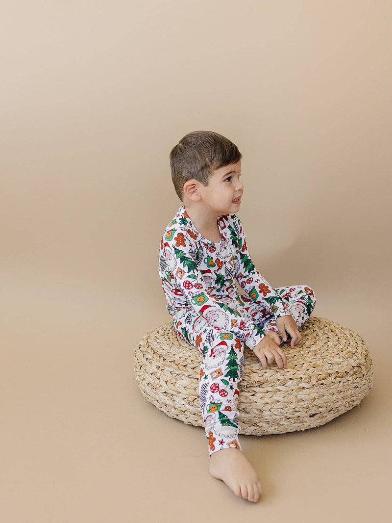 Christmas Vibes Bamboo Two Piece Set