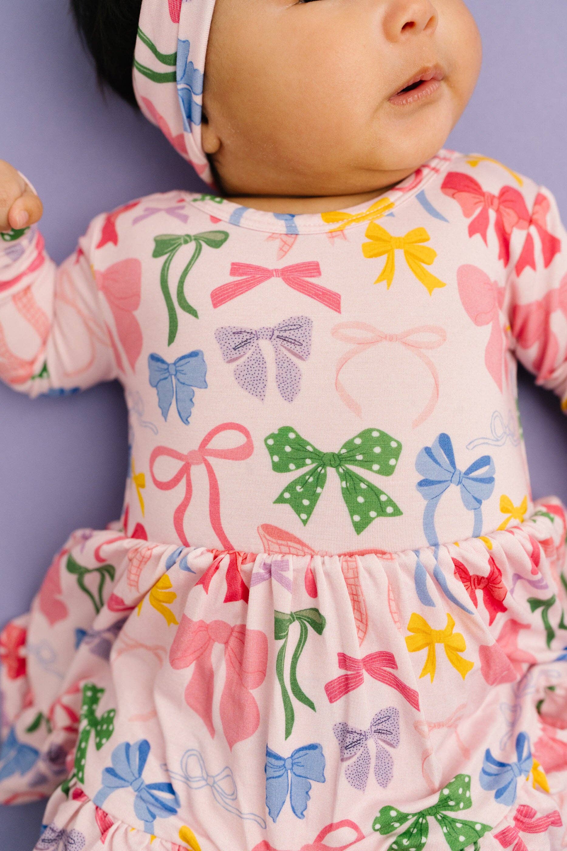 Bow Collection Bodysuit Bamboo Dress