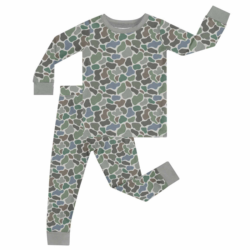 Pebble Camo - 2 Piece Pajama Set