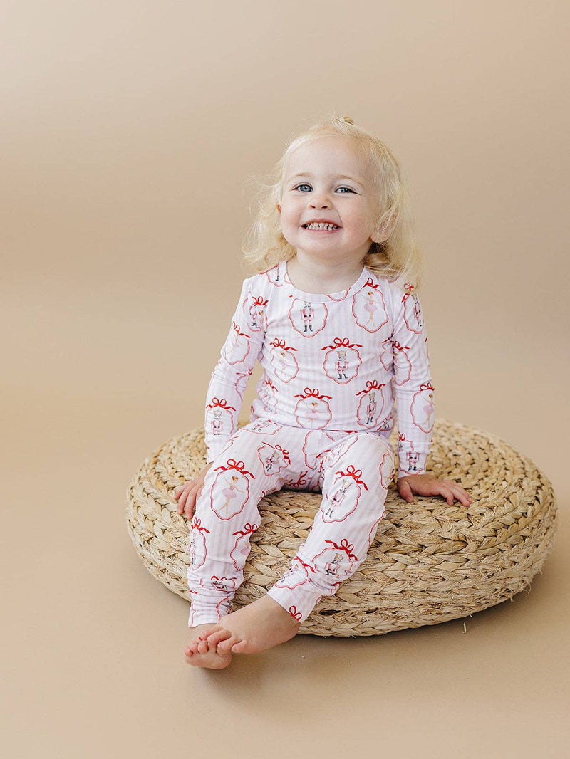 Pink Nutcracker Bamboo Two Piece Set
