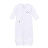 Tiny Tee Time Embroidered Converter - Light Blue