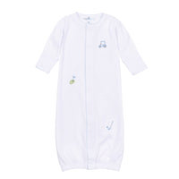 Tiny Tee Time Embroidered Converter - Light Blue