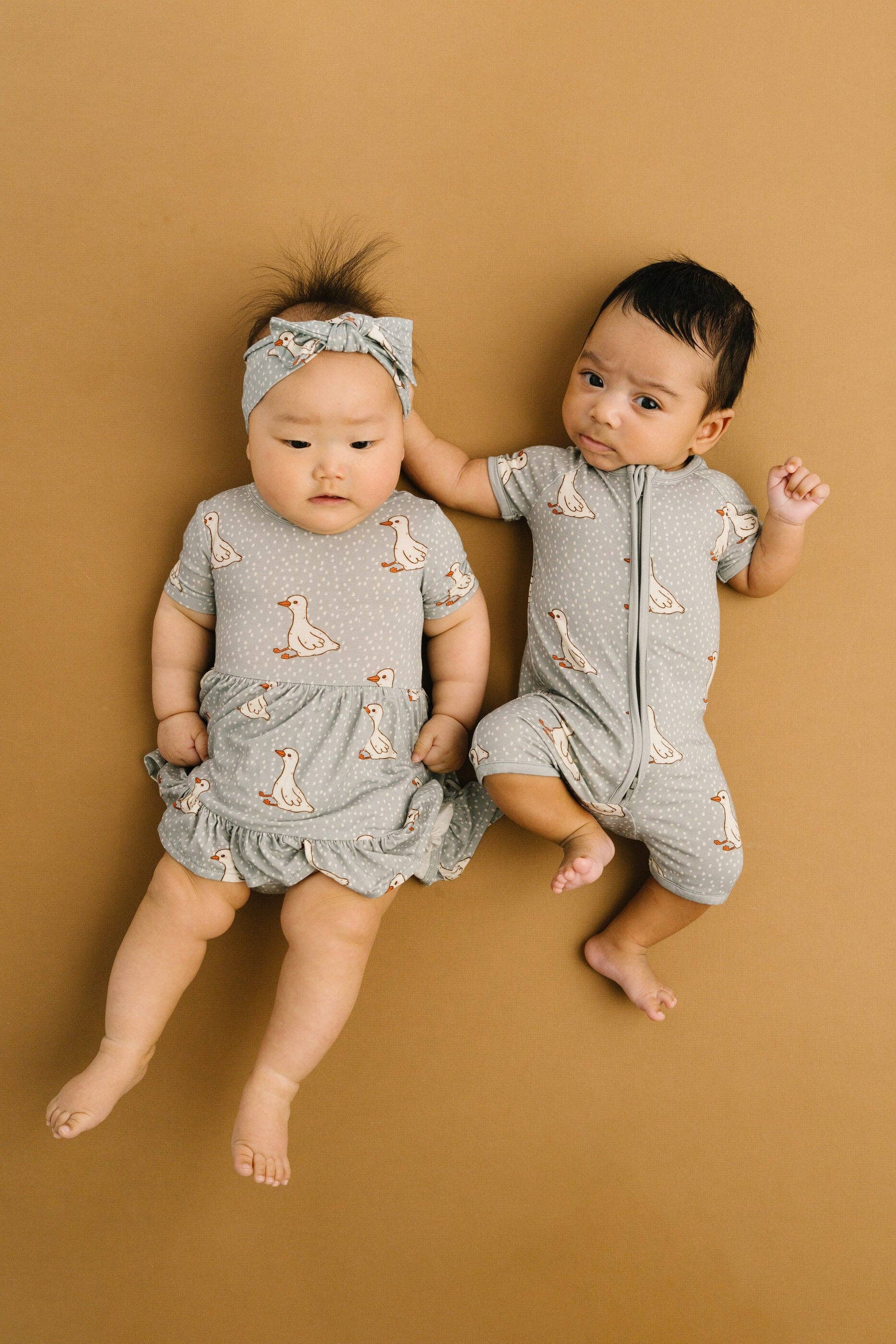 Classic Goose Bamboo Short Romper