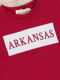 Arkansas Smocked Gingham Outfit