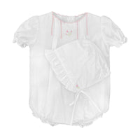 Flower Embroidered Heirloom Bubble