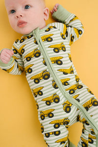 Dump Trucks Bamboo Sleeper