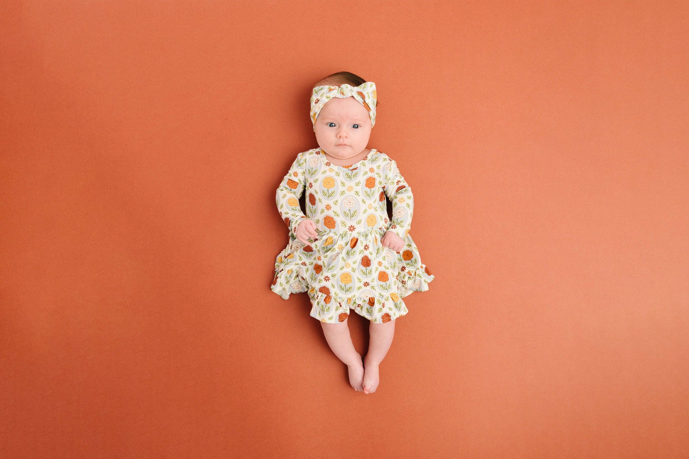 Rustic Meadow Bodysuit Bamboo Dress