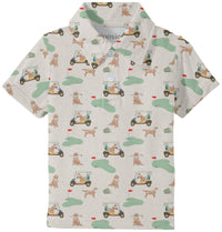 Short Sleeve Polo Shirt -Barks & Birdies