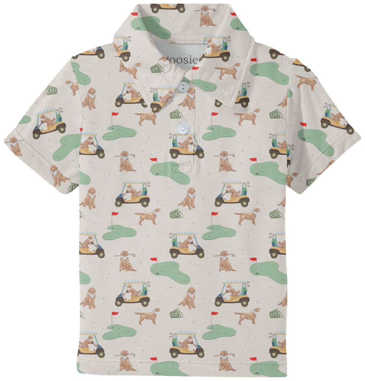 Short Sleeve Polo Shirt -Barks & Birdies