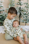 Checkered Christmas Trees Crewneck Sweatshirt