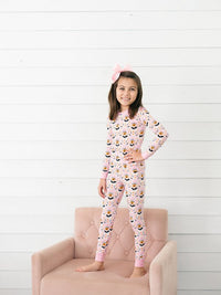 Midnight Pumpkins Bamboo PJ Set
