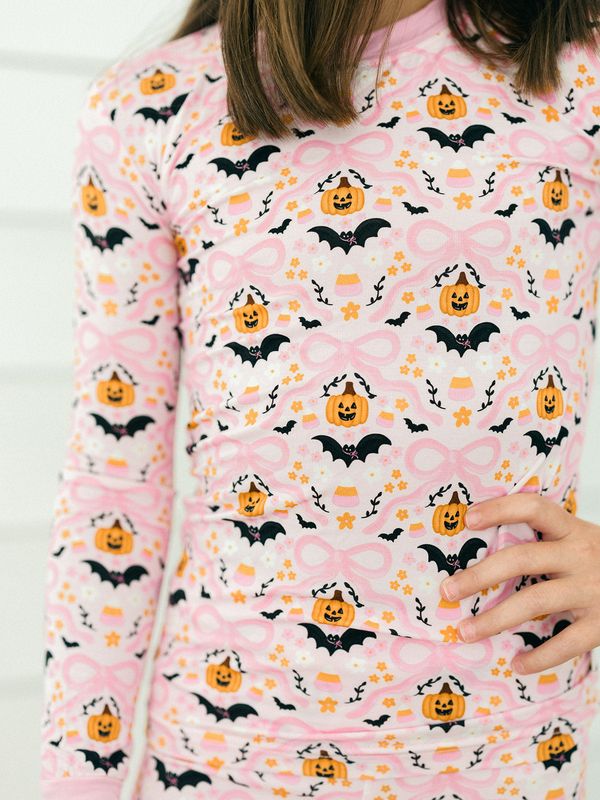 Midnight Pumpkins Bamboo PJ Set