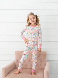 Pink Little Learner Bamboo PJ Set
