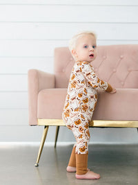 Howdy Halloween Zipper Romper