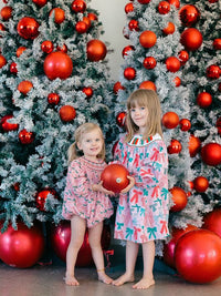 Candy Cane Ribbons Bubble