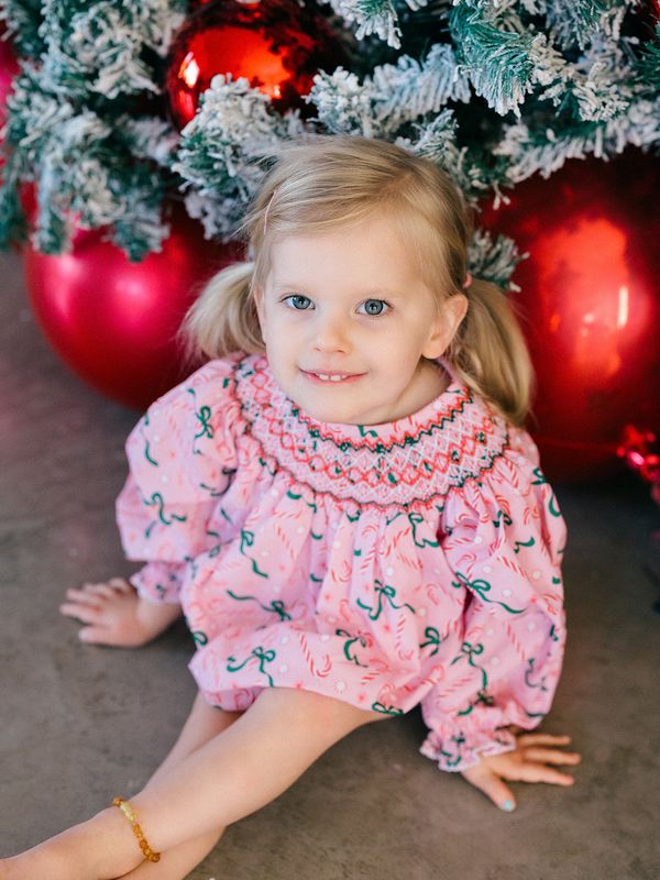 Candy Cane Ribbons Bubble